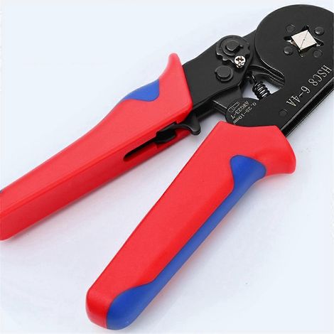 Pince à sertir HSC8 6-4A pour cosses tubulaires, coffret de rangement élégant (photo couleur) (1/5)