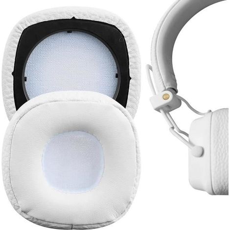 Coussinets de rechange pour casque Marshall Major III Major 3,Blanc (1/4)