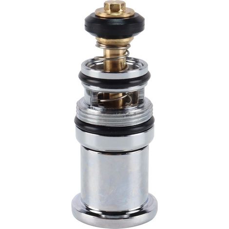 Inverseur de Robinet de Douche Cartouche d'Inverseur de Baignoire Remplacement de Valve de Déviation de Douche en Laiton Chromé pour Mitigeur de Salle de Bain