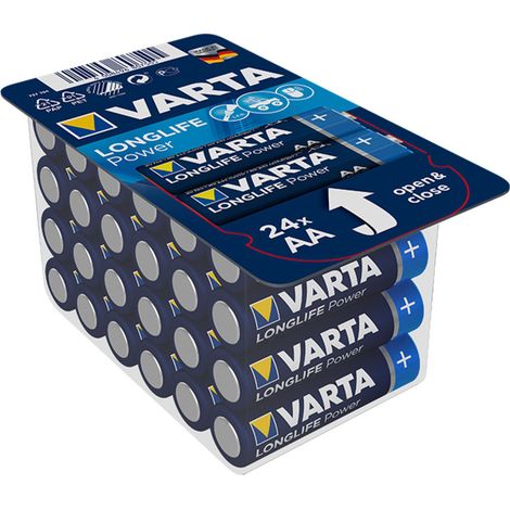 Ersatzteil - Satz von 24 AA LR06 Alkalibatterien -  -