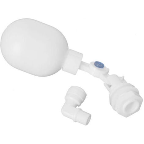 Mini vanne à flotteur réglable en plastique pour système d'osmose inverse d'aquarium RO DI (1/4)
