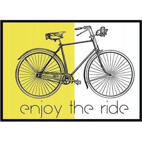 Póster con marco 53x73 cm Bicicleta P991 (1/3)