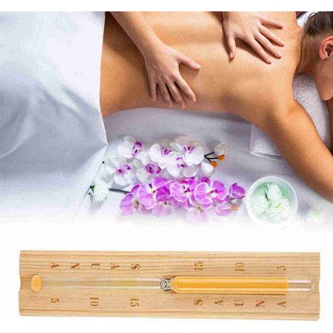 Sablier en Bois pour Sauna Accessoire de Cabine de Sauna Traditionnel-AUTRES (1/5)