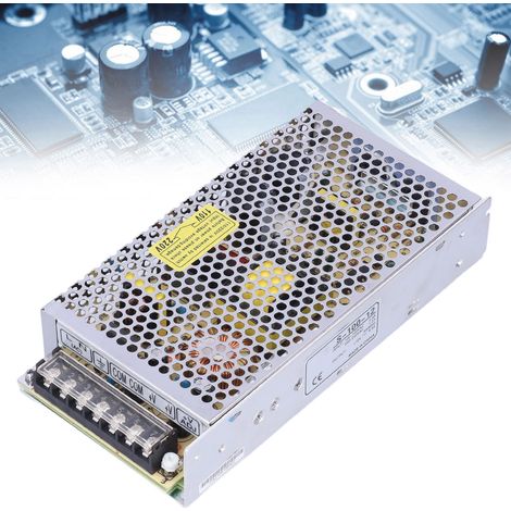 Alimentation à découpage BERM/Belme pour caméra de surveillance, adaptateur secteur 100 W, 100-240 V CA, S-100-12 (1/5)