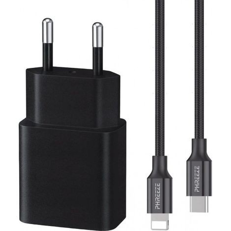 Lightning-kompatibles Schnellladegerät (iPhone/iPad) – 3 Meter Kabel – Kompatibel mit den Modellen 14, 13, 12, 11, Pro, Max, Plus und Mini (1/5)