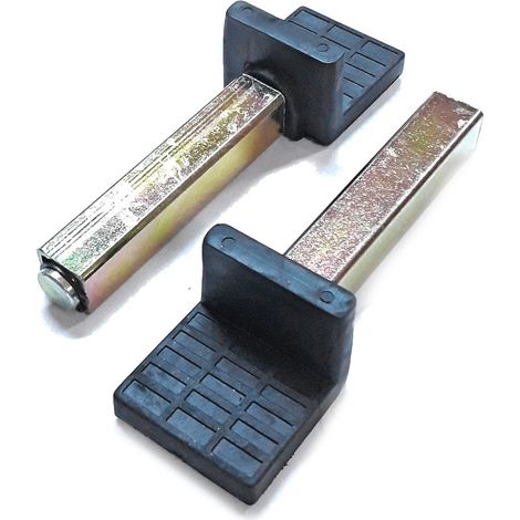 Gummiadapter für JMP/6ON-Hinterachs-Heber (2 Stück) für hinteren Querlenker, Vierkant 20x20