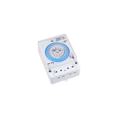 – Mechanischer Timer (12 V AC/DC) – 16 A Stromstärke – 250 V AC Spannung – Einfache Installation für Küche und Außenbereich – Kompakt und präzise (1/5)