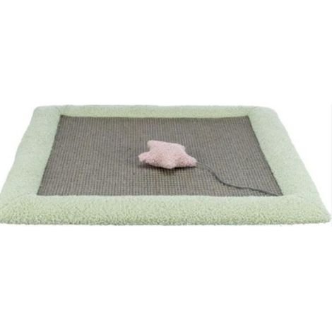 Junior materassino graffiatoio - TRIXIE - 47 x 47 cm - Grigio / Menta