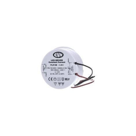 EVN Lichttechnik LED-Netzgerät 350mA 1-9W PLR 108