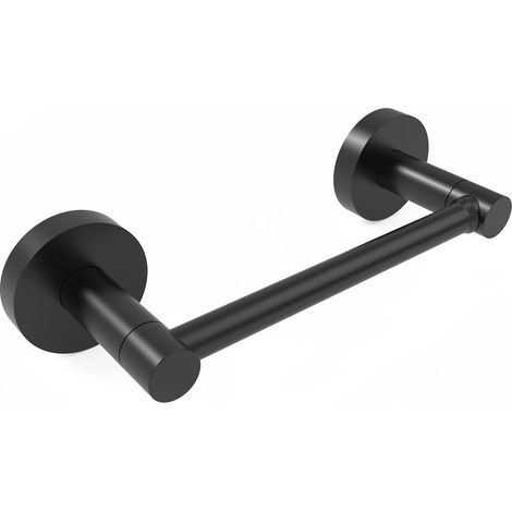 Fixsen Porte-Rouleau de Papier Toilette pivotant en Acier Inoxydable et Alliage de Zinc pour Salle de Bain Noir Mat (1/5)