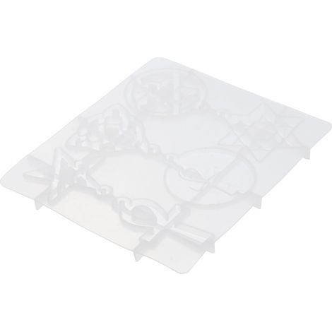 High Transparency Silicone Mold Easy to Clean Five Point
