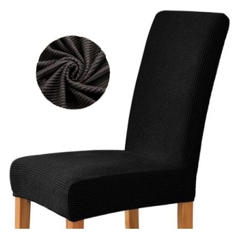 COPERTURA sedia SPESSA NERO elastico