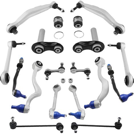 Kit di sospensione a braccio oscillante, struttura in acciaio, lunghezza 40 cm, larghezza 26 cm, altezza 14 cm, peso 6 kg (1/5)