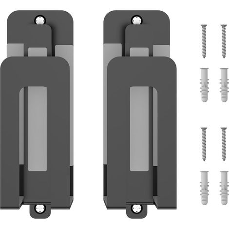 Étagère murale métallique pour ordinateur portable et appareils (1/5)