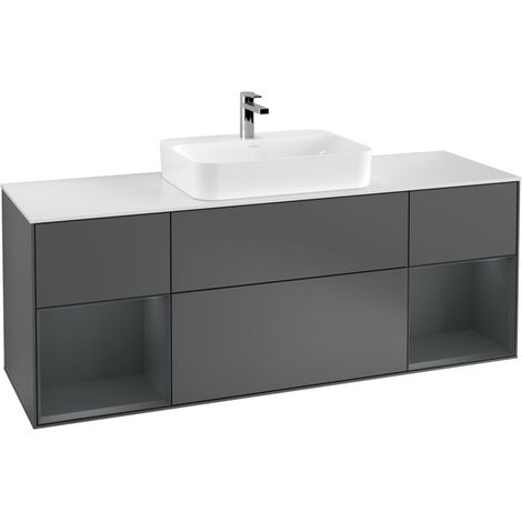 Villeroy & Boch F451HGGK Meuble sous-lavabo Finion F45 (1/2)