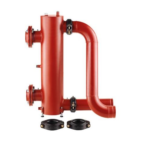 Hydraulische Weiche 900kW primär Victaulic, sekundär DN100, PN6 - 7736701904 von Buderus