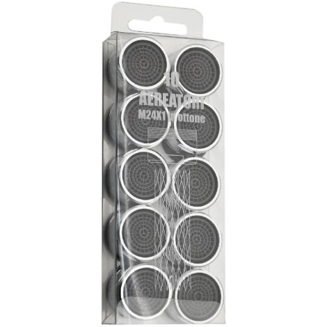 Ae'rateurs males en laiton (lot de 10) pour robinets 24 x 1 mm pie'ces de rechange pour robinets