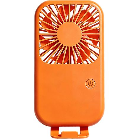 Mini ventilateur USB rechargeable silencieux – Ventilateur portable à main – Design compact pour maison, bureau et chambre d'enfant (1/5)