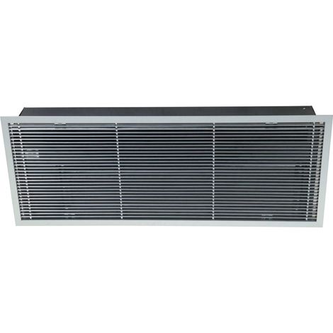 Rideau d'air ambiant, encastré, longueur de grille 1148 mm S&P (UNELVENT) 680120