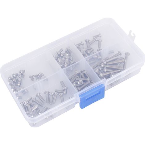 Assortimento di 120 viti e dadi in ottone M3 maschio e femmina per circuiti stampati (1/5)