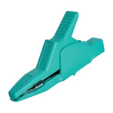 SKS Hirschmann Hirschmann AK 2 B 2540 I pinza cocodrilo verde