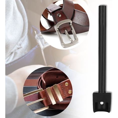 Emporte-pièce demi-lune 30mm pour cuir, idéal pour arrondir les angles en maroquinerie et création d'accessoires en cuir fait main. (1/4)