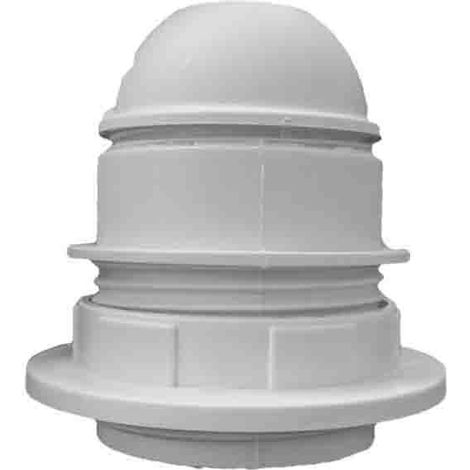 Portalamparas semiroscado blanco e-27 + arandela (retractilado)
