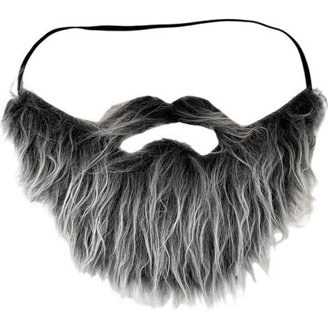 Falscher Bart, ausgefallener falscher Schnurrbart mit verstellbarem Gummiband, witziges Haaraccessoire für Partys und Ausgehen. Geeignet für Damen und Herren. (1/5)