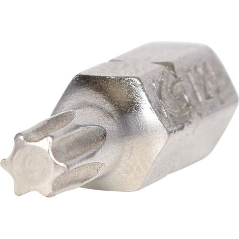 Kstools – Embout de vissage Torx T20 1/4' (6,35 mm) – Longueur 25 mm – Acier nickelé pour applications industrielles (1/7)