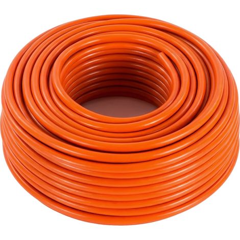 Tuyau en eau, diamètre de 1/2 pouce, longueur de 164 pieds, Orange (1/2)