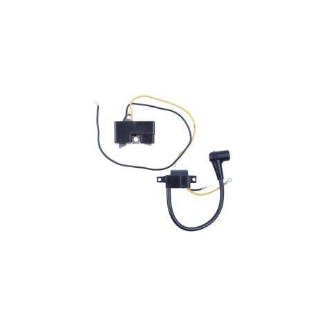 Kit bobina di accensione per motosega Husqvarna 61 162 266 Jonsered 630 670 501516201 (vecchio modello) H687 - Crezuo