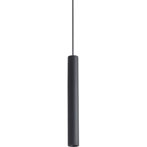Ideal Lux Sospensione Look 1 luce LED integrato nero vetro metallo
