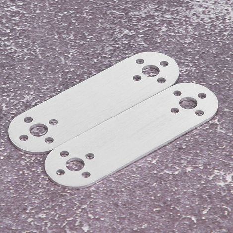 2-teiliges Set flacher Aluminium-Halterungen als Ersatz für Tetrixrobotics-Roboterzubehör (1/5)