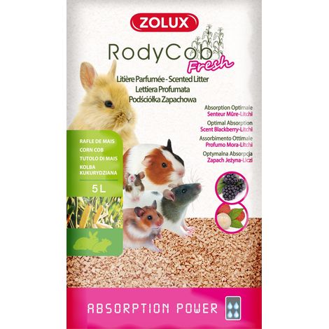 Litier rodycob mure-litchi 5L (1/2)
