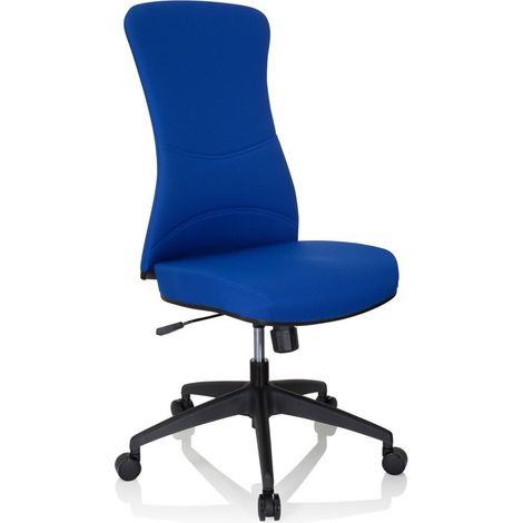 [GEBRAUCHT] B-Ware hjh OFFICE Bürostuhl Schreibtischstuhl Drehstuhl OFFICE XT Stoff blau (1/2)