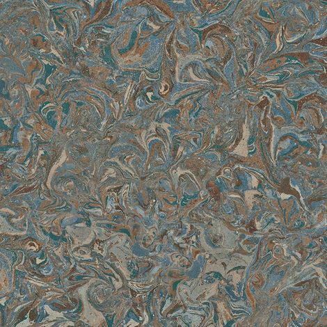 Carrelage Aspect béton Cuma bleu antiderapant 80x80 cm (1/2)
