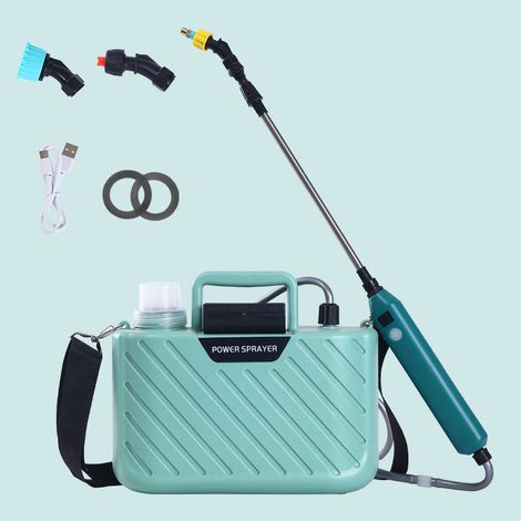 Pulvérisateur de jardin 5 L avec chargeur USB et 2 buses, vaporisateur spécial plantes (1/5)
