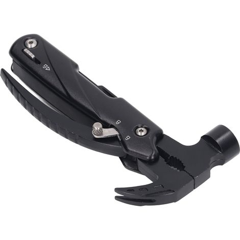 Marteau de camping mini, tête en acier haute carbone, manche antidérapant, outil multifonction compact et portable pour travaux légers et bricolage. (1/5)