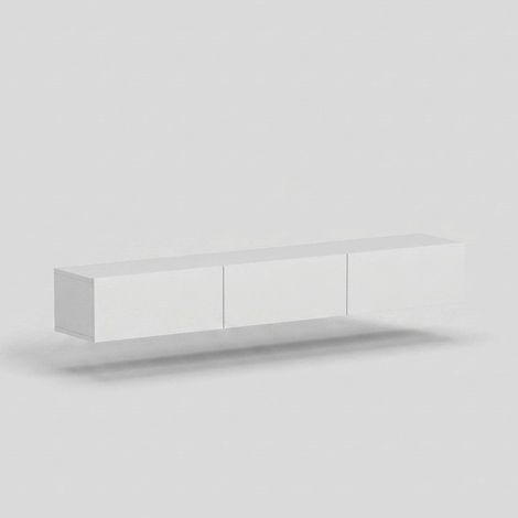 Mueble TV flotante moderno de pared Terra (1/5)