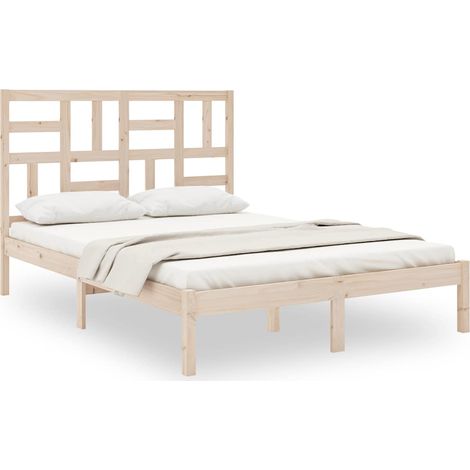 Maison Exclusive - Estructura de cama sin colchón madera maciza 1 (1/5)