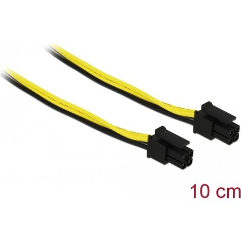 Delock Micro Fit 3.0 Cable de 4 pines macho macho 10 cm