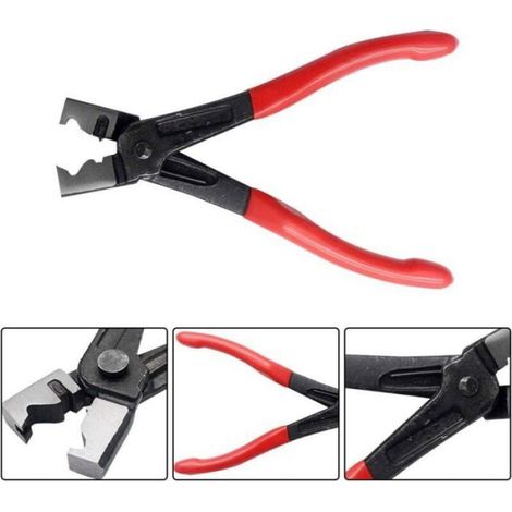 Pince De Serrage Pour Tuyau - Acier 45 - Ouverture 15 Mm - Embouts Pivotants - Pour Colliers Clic Et Clic R - Unité (1/4)