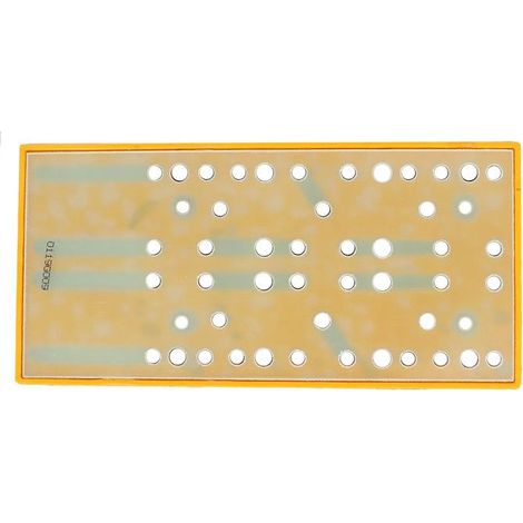 MIRKA Plateau de ponçage rectangulaire Net 81x165mm 50 trous Medium - 8292366011