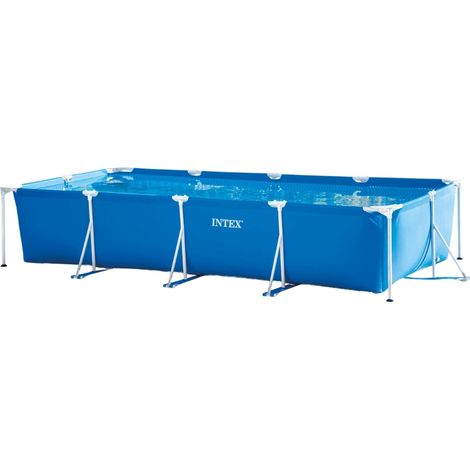 Piscine Intex rectangulaire à structure tubulaire - 450 x 220 x 84 cm (1/5)