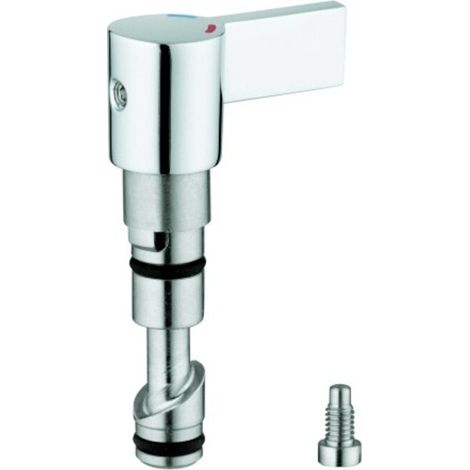 Mischwelle und Hebel 42363 chrom (1/2)