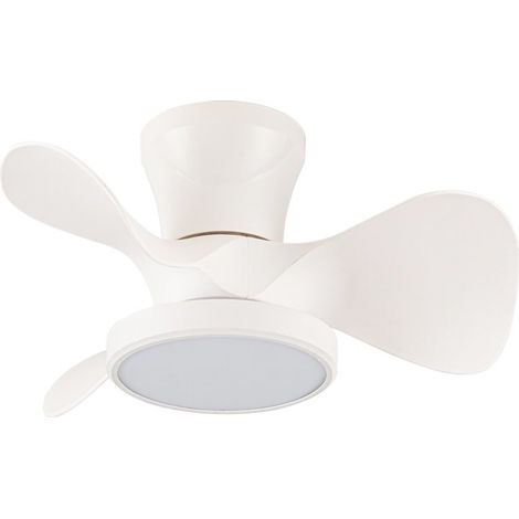 Moll Weißer LED-Deckenventilator 20W 1900Lm CCT Dim