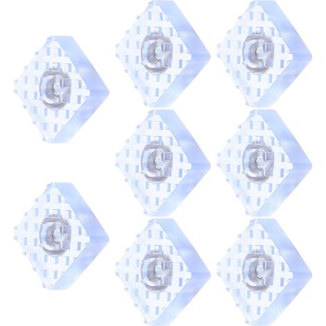 Patins antidérapants pour meubles et réfrigérateur, 8 pièces en PVC, (1/5)