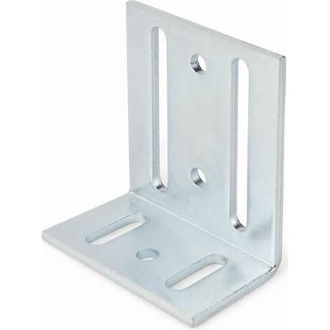 Esquinas para conectores de madera - Zincadas ajustables 35 x 75 x 65 - Caja de 10 (1/2)