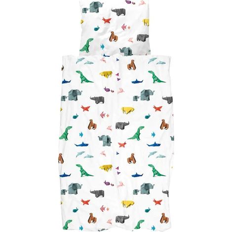 Snurk Bettwäsche Origami Zootiere 135 x 200 (1/3)