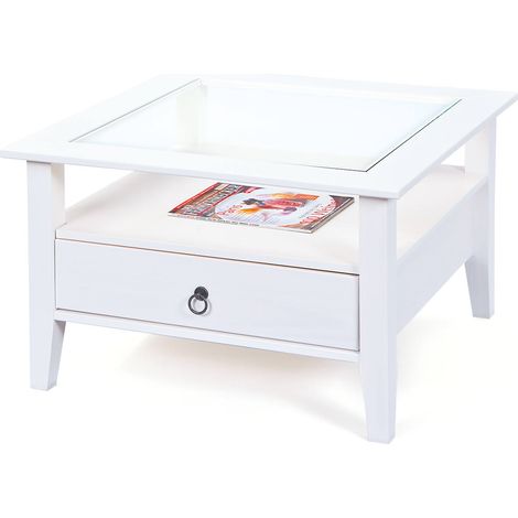 CAPALDO Kit Tavolino Massello Provence 1 Bianco (1/5)